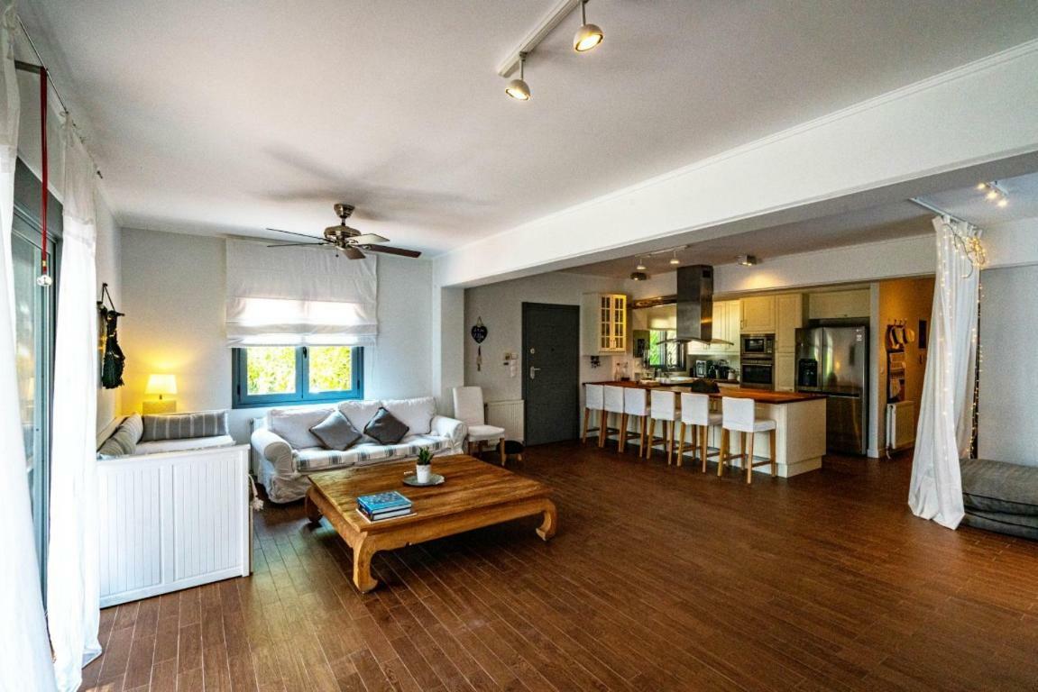 Zen Villa In Схиниас Экстерьер фото