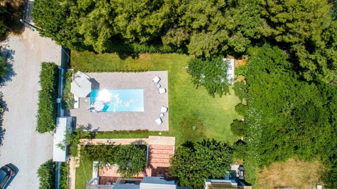 Zen Villa In Схиниас Экстерьер фото
